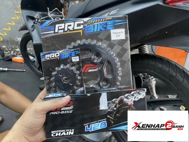 Bộ nhông sên dĩa pro-bike cho future fi future led - 5