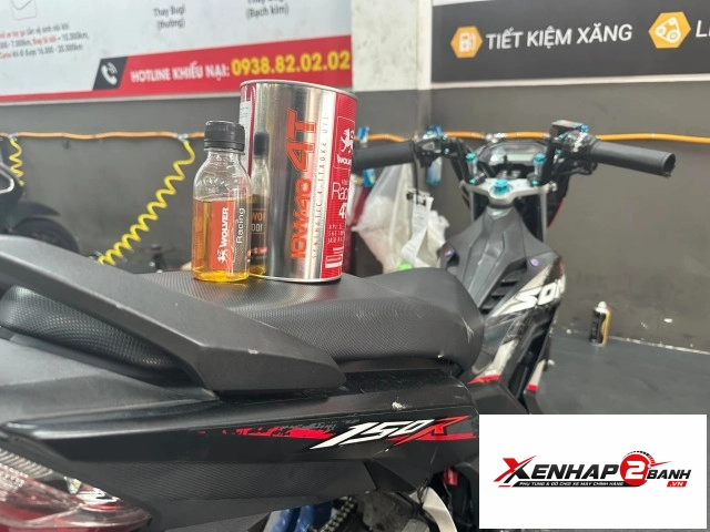 Nhớt chiết lẻ wolver racing synthetic 10w40 100ml - 2