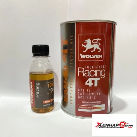 Nhớt chiết lẻ Wolver Racing Synthetic 10W40 (100ml)