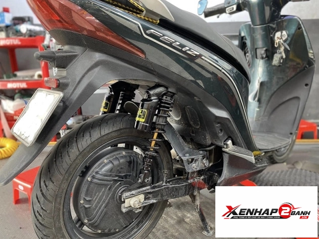 Phuộc rcb vd ty vàng cho honda ab 125150 chính hãng - 6