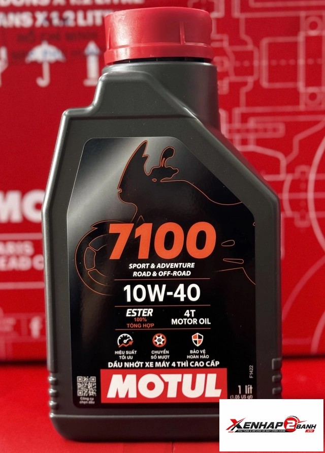 Nhớt motul 7100 10w40 4t 1l - 1