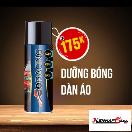 Chai dưỡng bóng dàn áo GoRacing