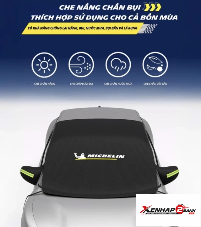 Tấm che nắng kính lái michelin m2439 dành cho ô tô - 1