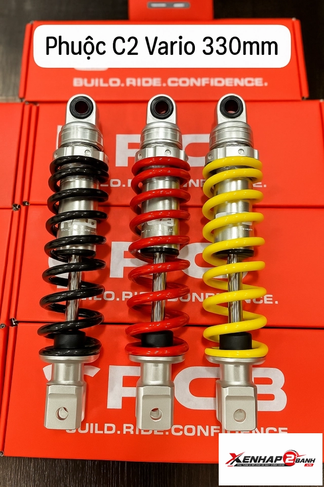 Phuộc rcb c2 cho honda vario click chính hãng - 1