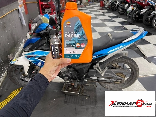 Nhớt repsol racing 10w40 1l - 3