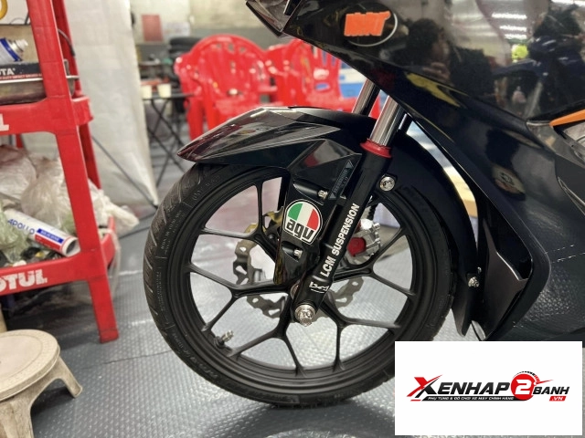 Phuộc trước lcm ty bạc cho honda winner x - 5