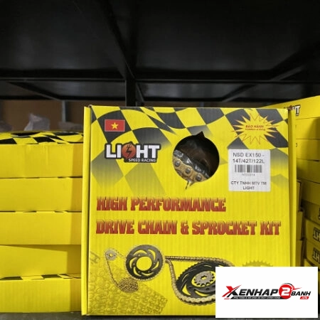 Bộ Nhông sên dĩa Light cho Yamaha Exciter 150