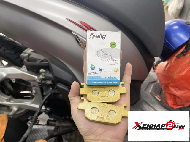 Bố thắng đĩa sau elig cho vario 160 sh125i sh150i sh300i sh350i - 1