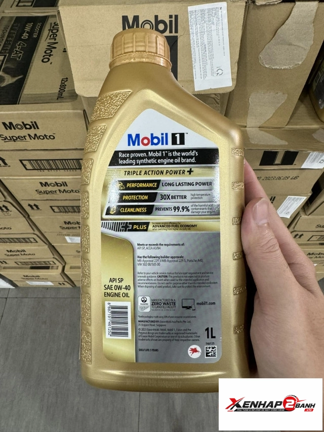 Nhớt mobil 1 0w40 1l - 2