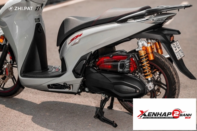 Ốp lọc gió trong suốt zhipat cho honda sh350i chính hãng - 3