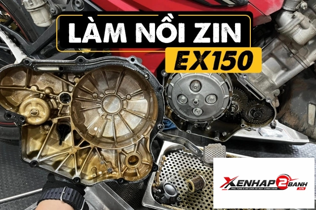 Lò xo nồi exciter 150 bộ 4 cái - 6