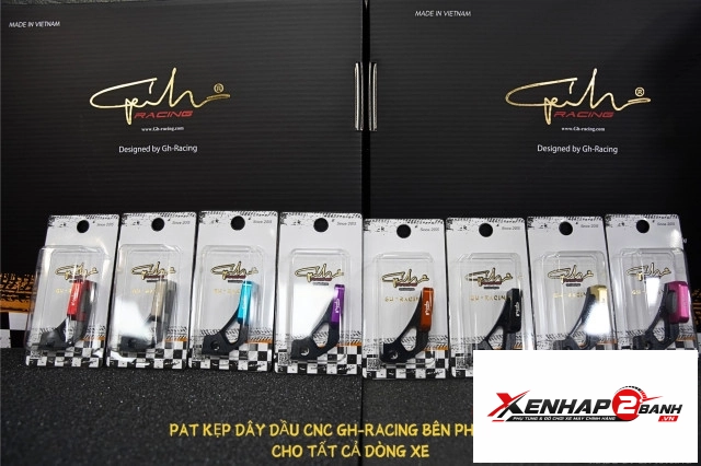 Pát kẹp dây dầu gh racing bên phải - 1