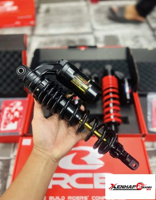 Phuộc rcb flow s ty vàng cho vario 160 click 160 chính hãng - 1