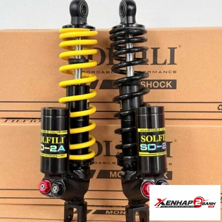 Phuộc Solfili SD-2A cho Vario 125/150 chính hãng 2 tăng chỉnh