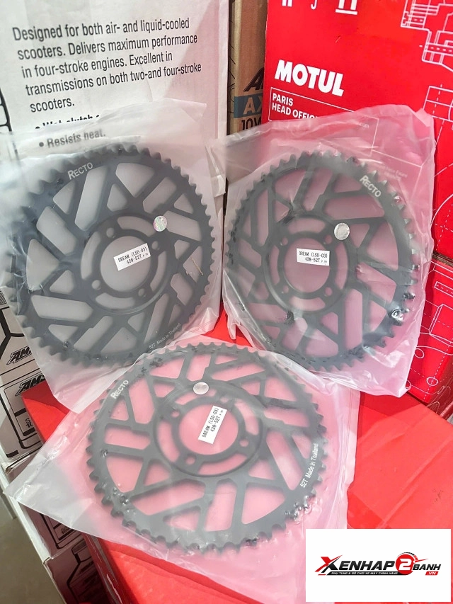 Dĩa recto 52t cho datbike quantum s0-s1 chính hãng - 2