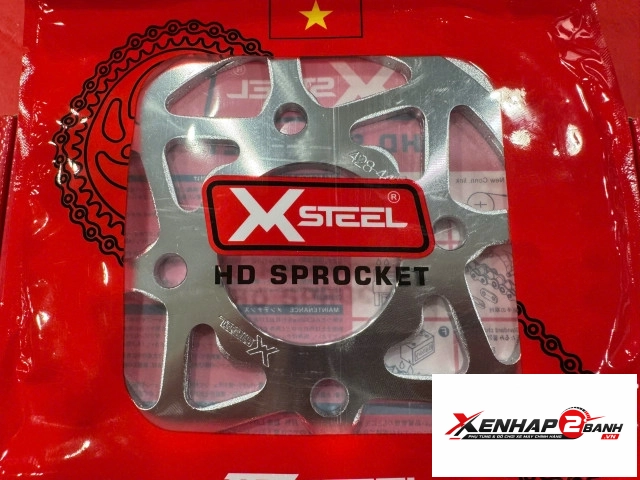 Bộ nhông sên dĩa x1r cho winner 122l crom - 2