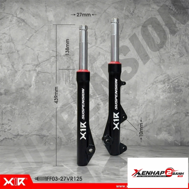 Phuộc trước x1r chính hãng cho vario - 1