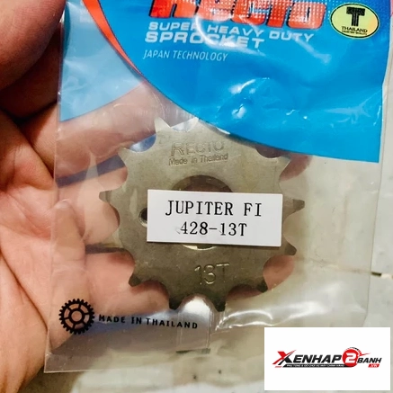 Nhông Recto 13T cho Datbike Quantum, Jupiter Fi chính hãng