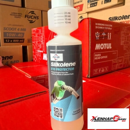 Phụ gia xăng E10 Fuchs Silkolene Protector 250ml