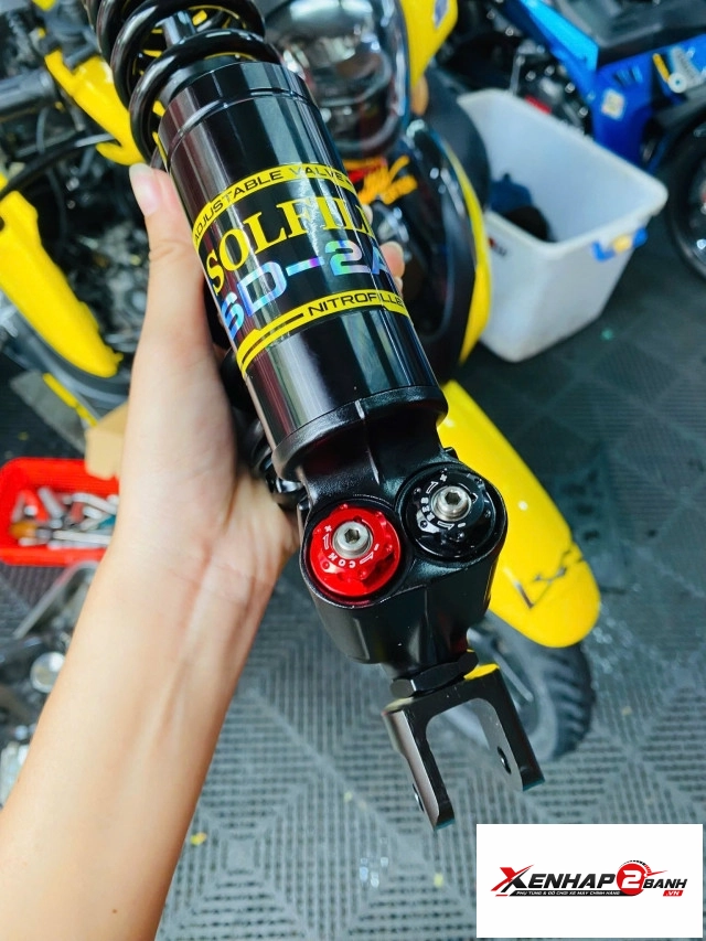 Phuộc solfili sd-2a cho vario 125150 chính hãng 2 tăng chỉnh - 4