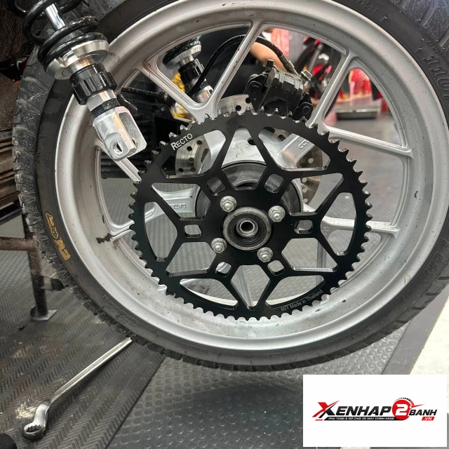 Dĩa recto 60t cho datbike quantum s2-s3 chính hãng - 3